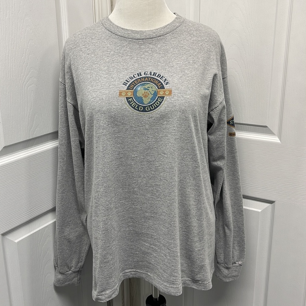 Busch Gardens International Field Guide Staff Shirt Size XL